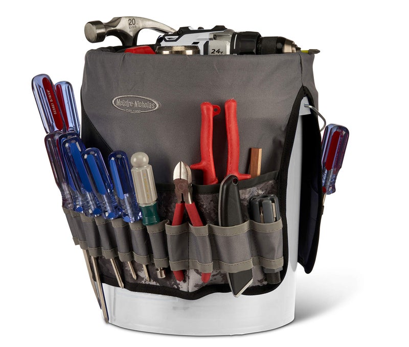 McGuire-Nicholas Bucket Organizer | Tool Organizer with 36 Pockets Designed for 5 Gallon Bucket - Image 1